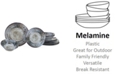 Certified International Radiance Cream Melamine 12-Pc. Dinnerware Set